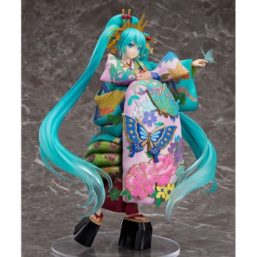 Figurină de colecție Vocaloid - Hatsune Miku Chokabuki Kuruwa Kotoba Awase Kagami