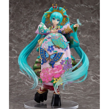 Figurină de colecție Vocaloid - Hatsune Miku Chokabuki Kuruwa Kotoba Awase Kagami