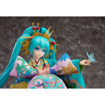 Figurină de colecție Vocaloid - Hatsune Miku Chokabuki Kuruwa Kotoba Awase Kagami