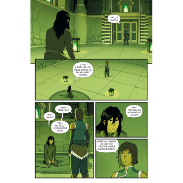 Comics: The Legend of Korra Ruins of the Empire Part 1