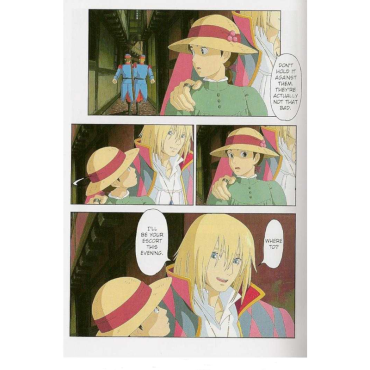 Manga: Howl`s Moving Castle Film Comic 1