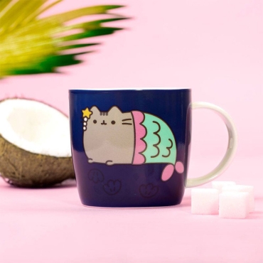 Pusheen Heat Change Mug - Pusheen Mermaid