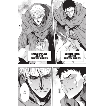 Manga: Attack on Titan: Before the Fall vol.1