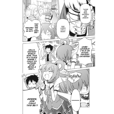 Manga: Konosuba God`s Blessing on This Wonderful World Vol. 1