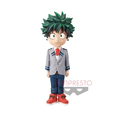 My Hero Academia: Figurină mică de colecție WCF - Uniformă școlară Izuku Midoriya