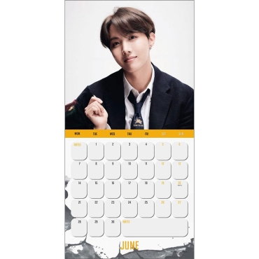 K-pop: Calendar BTS 2021