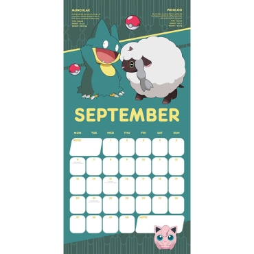 Pokemon: Calendarul Pokemon 2021
