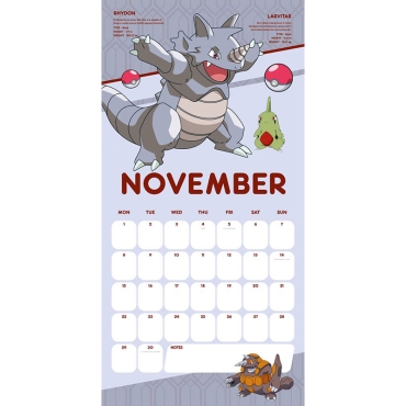 Pokemon: Calendarul Pokemon 2021