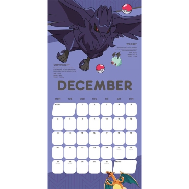 Pokemon: Calendarul Pokemon 2021