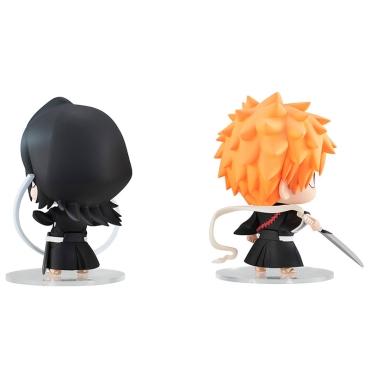 Bleach Chimimega Buddy Series Figure 2-Pack Ichigo & Rukia Set 7 cm