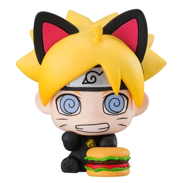 Boruto Naruto Next Generation Petit Chara Land Trading Figure 2-Pack Oyako Manekineko Dattebasa!
