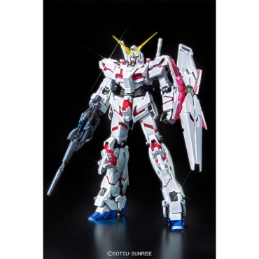 (MG) Gundam Model Kit - Unicorn Red/Green Twin Frame Edition Titanium Finish 1/100 + Gift: Gundam Model Kit Nipper