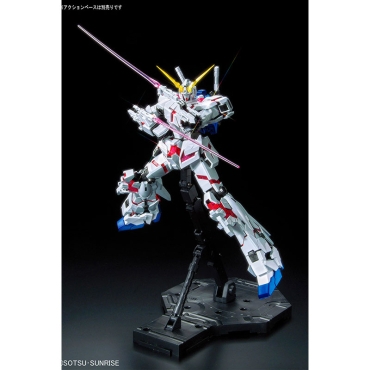 (MG) Gundam Model Kit - Unicorn Red/Green Twin Frame Edition Titanium Finish 1/100 + Gift: Gundam Model Kit Nipper