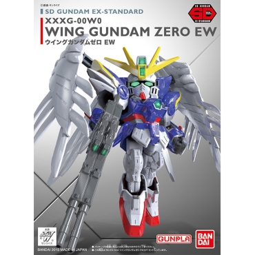 (SD) Gundam Model Kit Figura de acțiune - Wing Zero Ew EX Standard 004