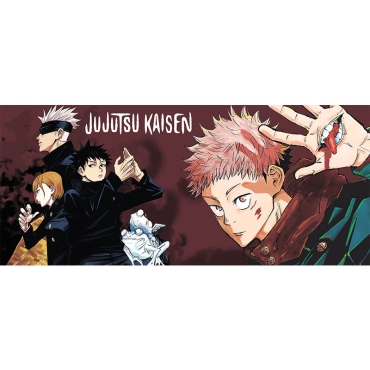Jujutsu Kaisen: Coffee Mug - Yuuji, Satoru, Megumi & Nobara