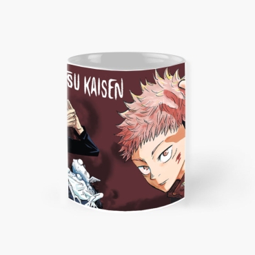 Jujutsu Kaisen: Coffee Mug - Yuuji, Satoru, Megumi & Nobara