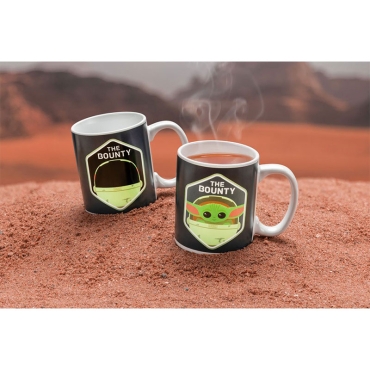 Star Wars The Mandalorian Heat Change Mug The Child