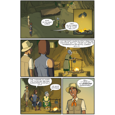 Comics: The Legend of Korra Ruins of the Empire Part 2