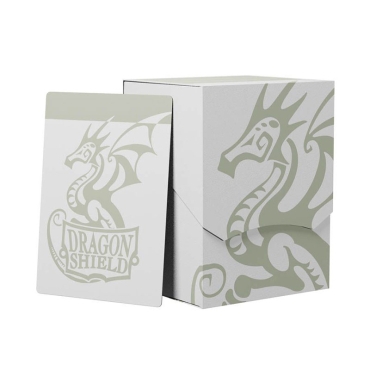 Dragon Shield Deck Shell - White/Black