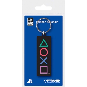 Sony PlayStation Rubber Keychain