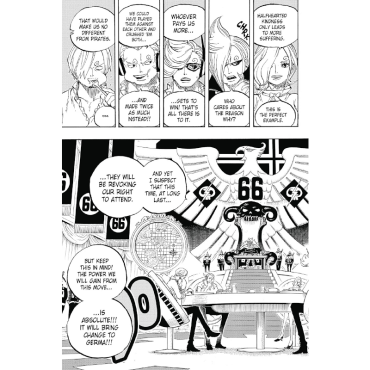 Manga: One Piece Vol. 84 Luffy vs. Sanji