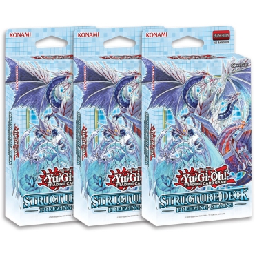 HOBBY COMBO: 3 X Yu-Gi-Oh! TCG Structure Deck: Freezing Chains