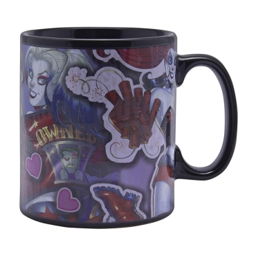 DC Comics Harle Quinn heat change mug
