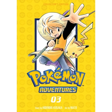 Manga: Pokémon Adventures Collector's Edition, Vol. 3