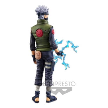 Naruto Shippuden Grandista nero PVC Statue Hatake Kakashi 29 cm