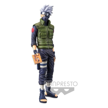 Naruto Shippuden Grandista nero PVC Statue Hatake Kakashi 29 cm
