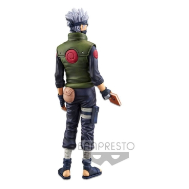 Naruto Shippuden Grandista nero PVC Statue Hatake Kakashi 29 cm
