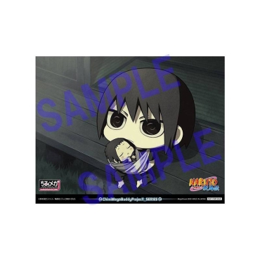 HOBBY COMBO: Naruto Chimimega Buddy Series Figure 2-Pack Sasuke Uchiha & Itachi Set +  2-Pack Umino Iruka & Uzumaki Naruto Set