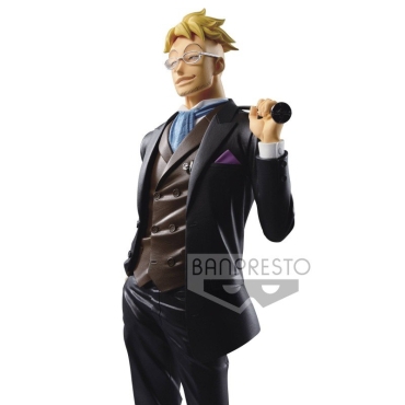 HOBBY COMBO: One Piece Treasure Cruise World Journey PVC Statue Portgas D. Ace 22 cm + One Piece Treasure Cruise World Journey PVC Statue Marco 23 cm