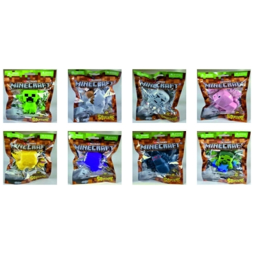 Minecraft Squishme Anti-Stress Figures 6 cm Series 1