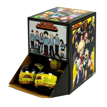 My Hero Academia Danglers Series 1 Keychains 3 cm Mystery Capsule Display
