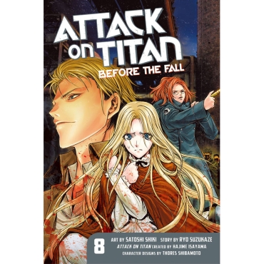Manga: Attack On Titan Before The Fall vol. 8