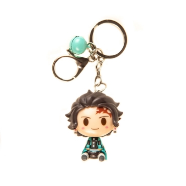 Demon Slayer: Kimetsu No Yaiba Keychain - Nezuko, Tanjiro, Inosuke, Zenitsu