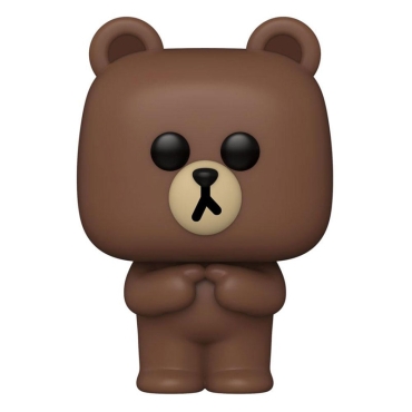 Line Friends POP! Animation Vinyl Figure Brown 9 cm