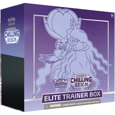 Pokémon TCG: Sword & Shield 6 Chilling Reign Elite Trainer Box - Shadow Rider Calyrex