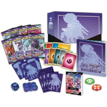 Pokémon TCG: Sword & Shield 6 Chilling Reign Elite Trainer Box - Shadow Rider Calyrex