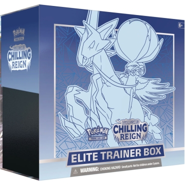 Pokémon TCG: Sword & Shield 6 Chilling Reign Elite Trainer Box - Ice Rider Calyrex