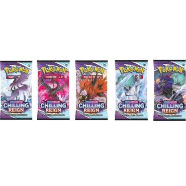 Pokemon TCG Sword & Shield 6 Booster - Chilling Reign