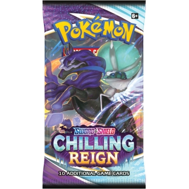 Pokemon TCG Sword & Shield 6 Booster - Chilling Reign