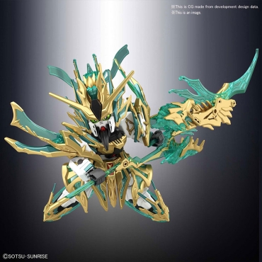 (SD) Gundam Model Kit - Sangoku Soketsuden Sheng Guan Yu Yun Chang Gundam 1/144