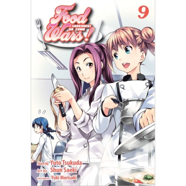 Manga: Food Wars Shokugeki no Soma, Vol. 9