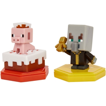 Minecraft Earth 2-pack figures - Pig & Pillager