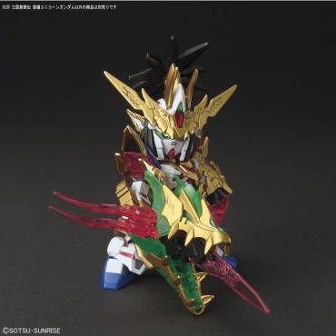 (SD) Gundam Model Kit - Sangoku Soketsuden Liu Bei Unicorn Gundam 1/144