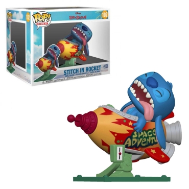 Lilo & Stitch POP! Rides Vinyl Figure Stitch in Rocket 15 cm