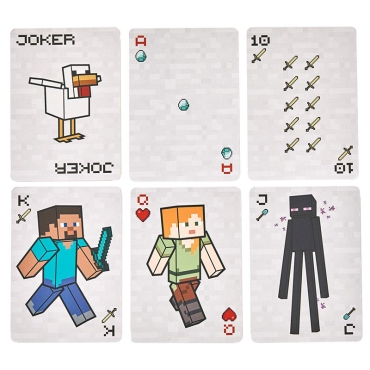 Minecraft Playing Cards