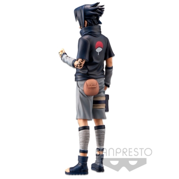 Naruto Shippuden Grandista nero PVC Statue Uchiha Sasuke #2 24 cm